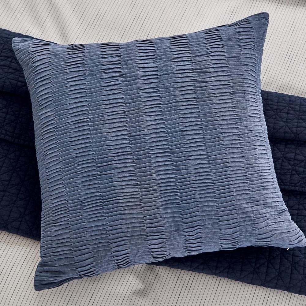 Arlyn Cushion by Bedeck of Belfast Rare Earth in Indigo